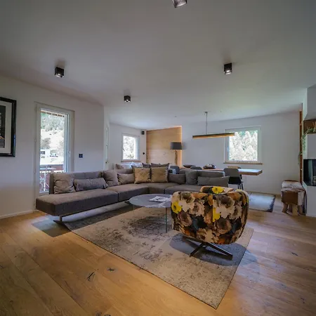 Luxury Mountain With Private Sauna And Underground Parking Apartament Sankt Moritz