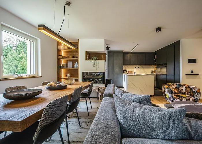 公寓 Luxury Mountain With Private Sauna And Underground Parking