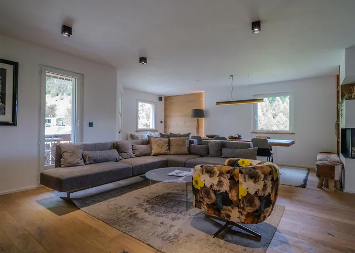 Luxury Mountain With Private Sauna And Underground Parking 公寓 圣莫里茨