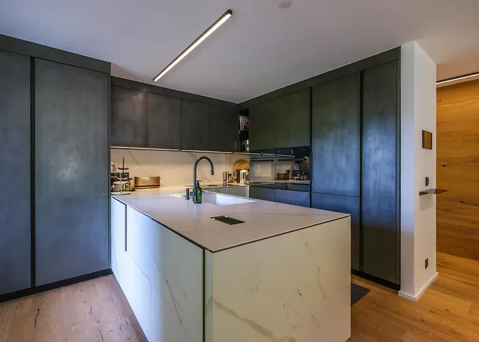 Luxury Mountain With Private Sauna And Underground Parking Apartament