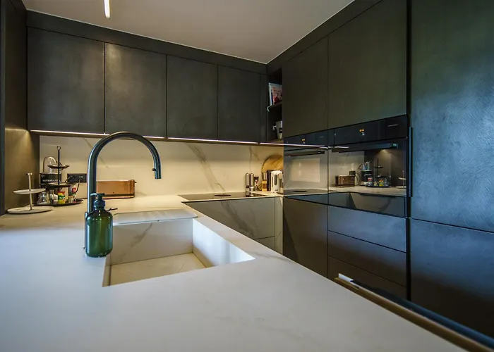 Apartament Luxury Mountain With Private Sauna And Underground Parking Sankt Moritz